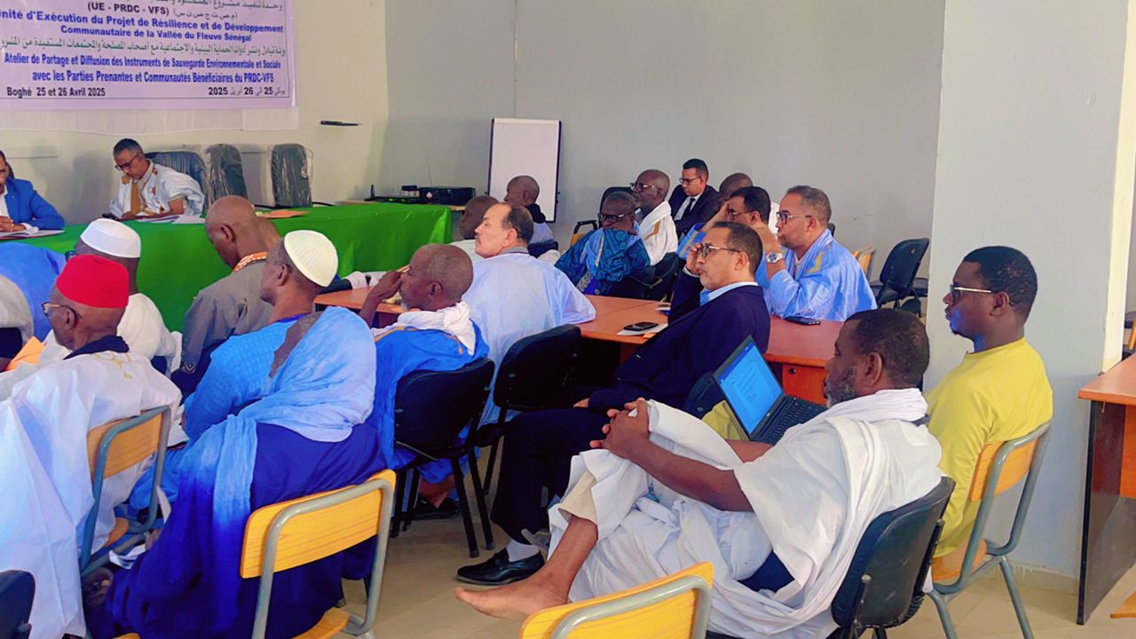 Atelier à Boghé : Renforcement des capacités sur les sauvegardes environnementales et sociales du PRDC-VFS