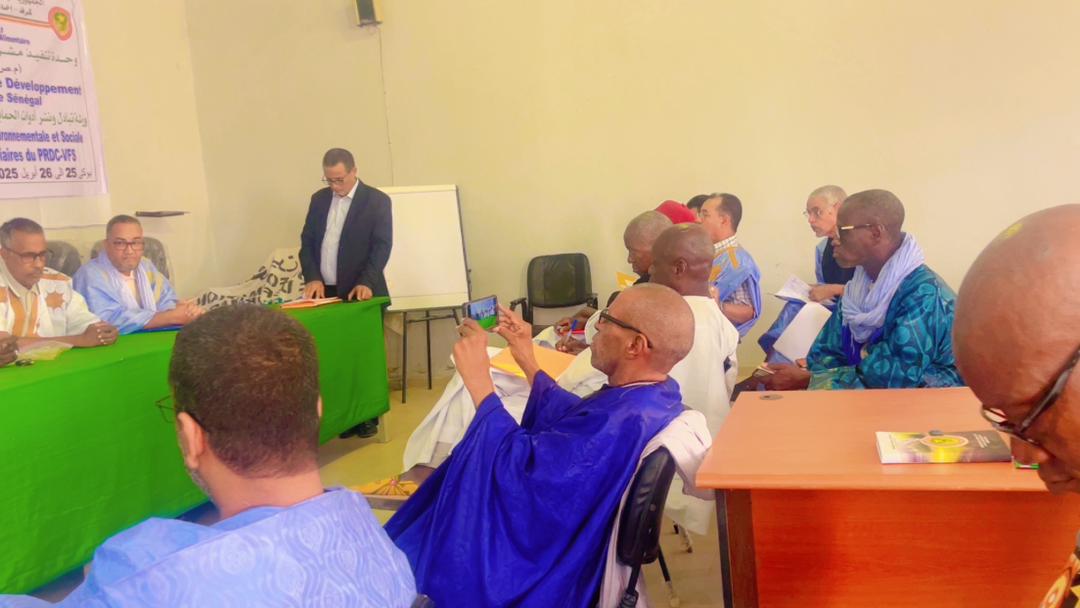 Atelier à Boghé : Renforcement des capacités sur les sauvegardes environnementales et sociales du PRDC-VFS