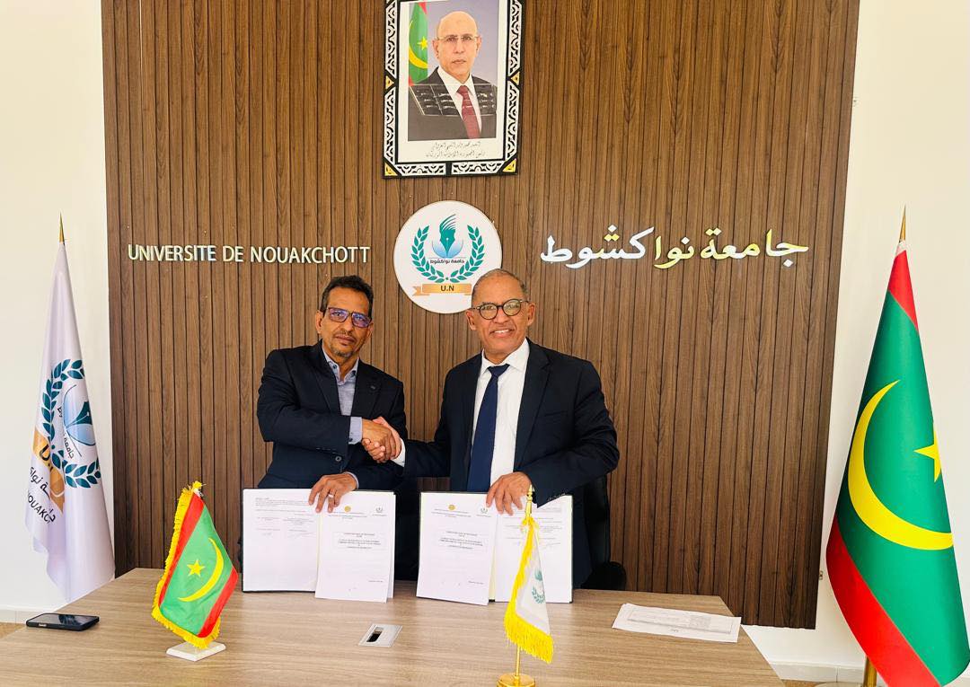 L’Université de Nouakchott et le projet PRDC-VFS signent un accord de partenariat pour promouvoir le développement et la recherche scientifique